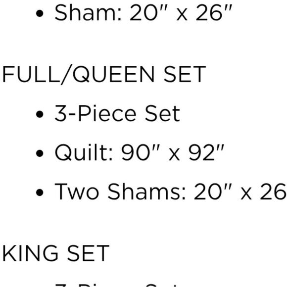 Koolaburra By Ugg Bentley Full/Queen Velvet Quilt Set w/Shams- Silver - Picture 8 of 11